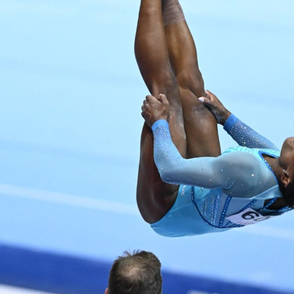 Simone Biles Deja Al Mundo De La Gimnasia En Shock Realizando Un