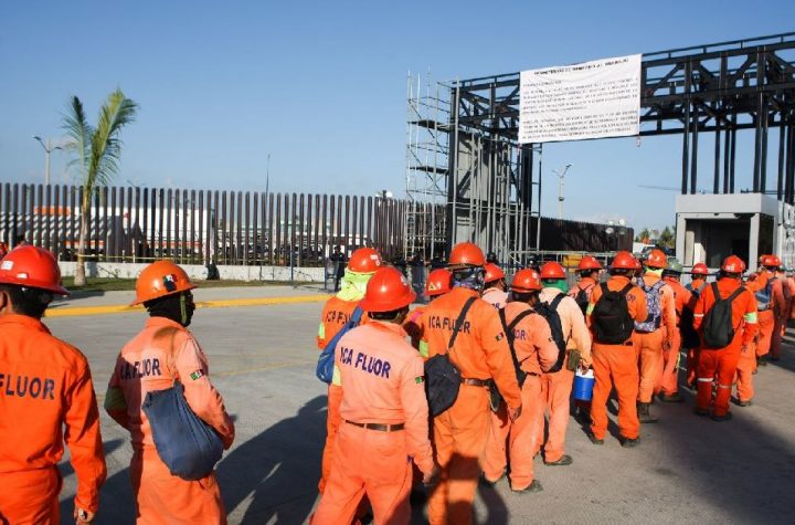 Luisa María Alcalde llama a resolver pacíficamente conflicto sindical en Dos Bocas