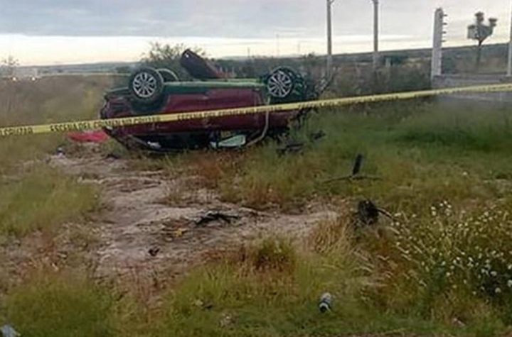 Se accidentan hondureños en Fresnillo, Zacatecas; dos muertos y seis heridos