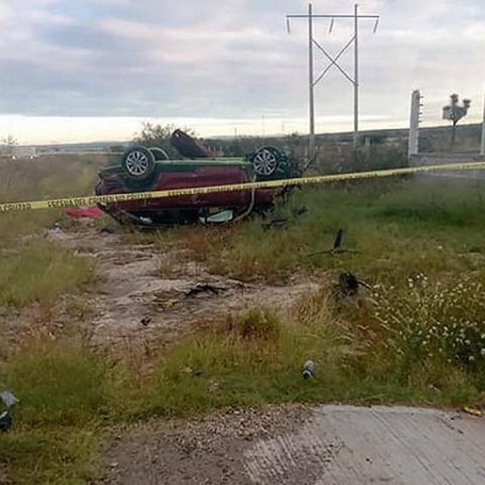 Se accidentan hondureños en Fresnillo, Zacatecas; dos muertos y seis heridos