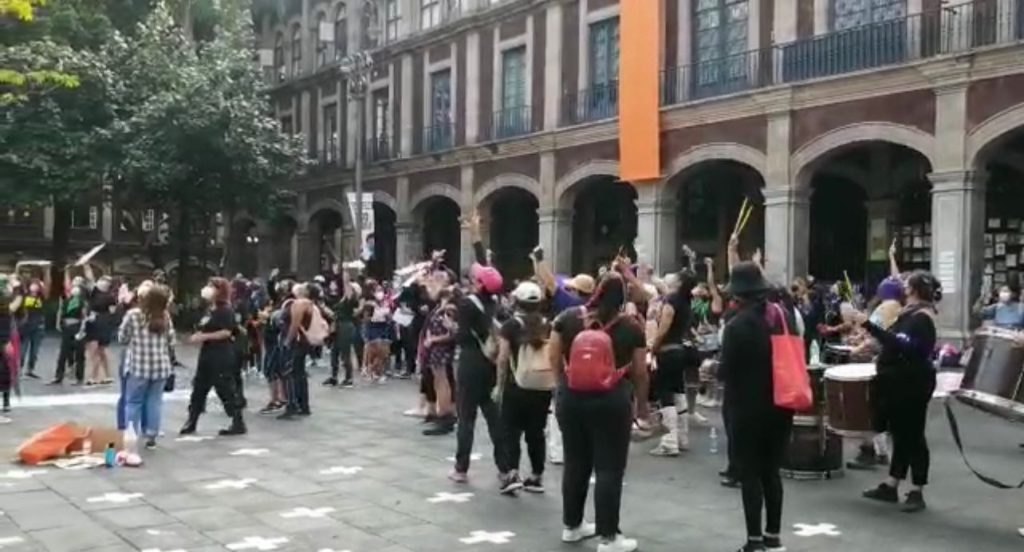 México protesta contra la violencia de género