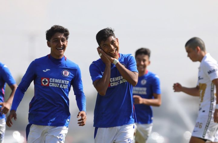 Hermano de Orbelín Pineda le da el triunfo a Cruz Azul Sub-16 frente a Pumas