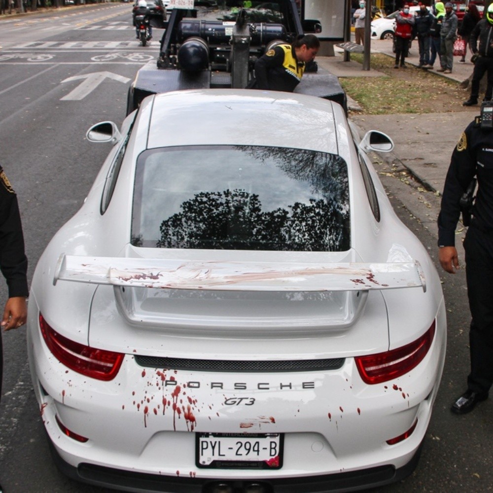 Confirma SSC captura de supuesto agresor de dos hombres en un Porsche en la Escandón