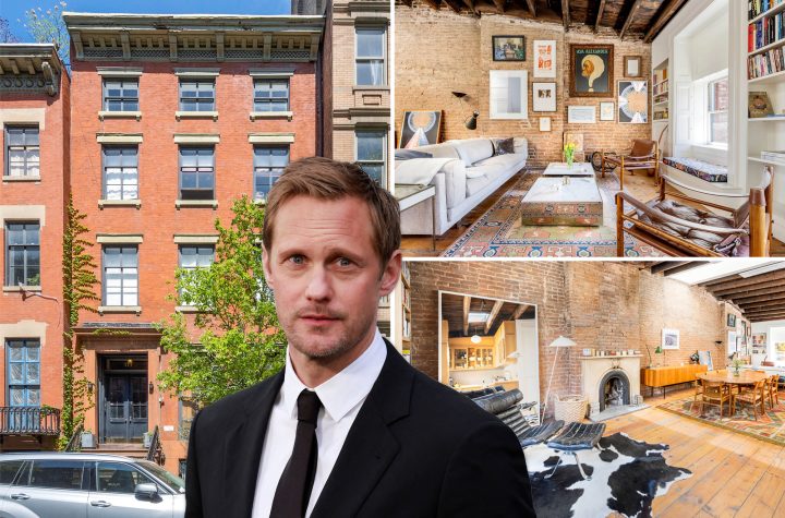 Interior del apartamento de Alexander Skarsgård en Nueva York, a la venta por 2,6 millones de dólares