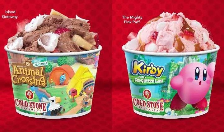 Ya existen helados oficiales con sabor a Animal Crossing, Kirby y Super Mario