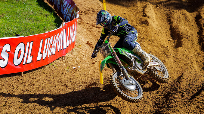 Monster Energy’s Jason Anderson (Kawasaki) wins a thriller at Budds Creek MX National