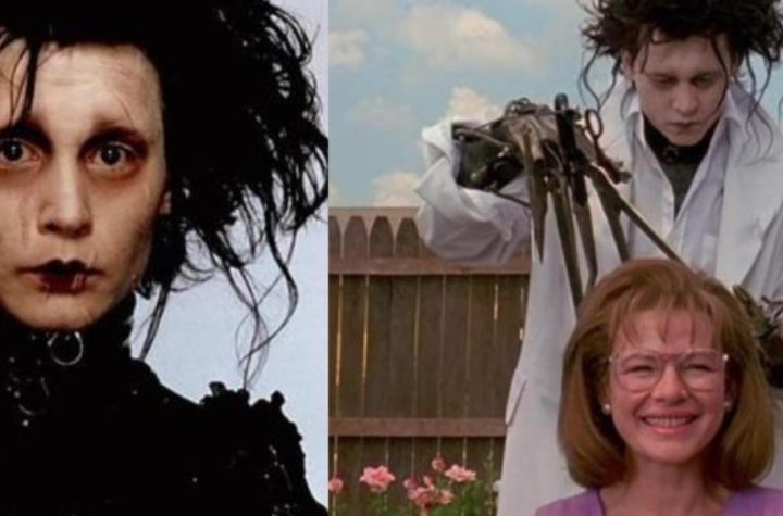 Johnny Depp triunfó con «El joven manos de tijera» que Michael Jackson quería y Tom Cruise rechazó