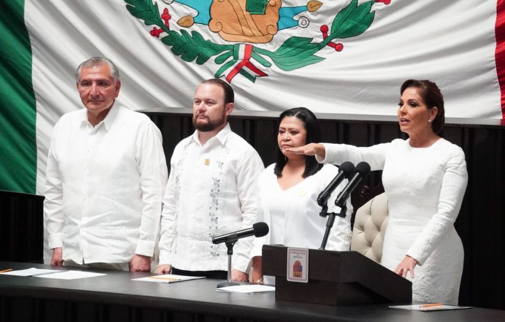 Mara Lezama rinde protesta como gobernadora de Quintana Roo