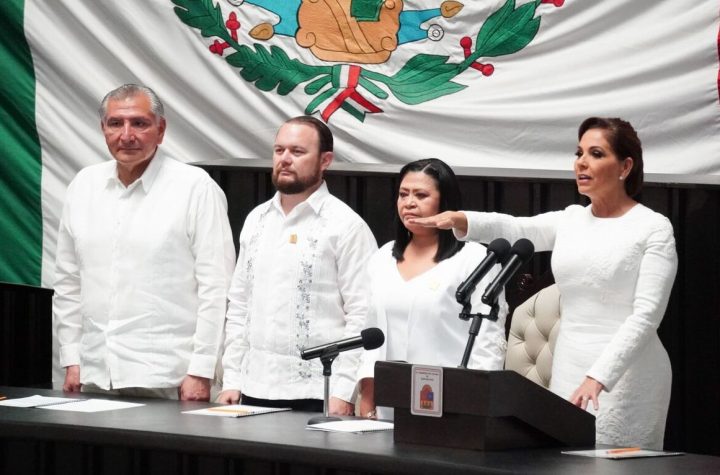 Mara Lezama rinde protesta como gobernadora de Quintana Roo