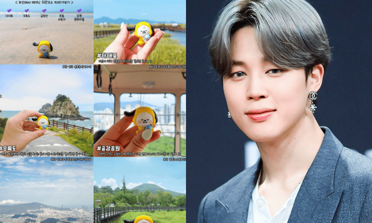 ¡Viaja con Chimmy de BT21! Turismo de Busan lanza tour inspirado en Jimin de BTS