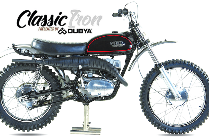 CLASSIC MOTOCROSS IRON: 1971 YAMAHA RT1-MX 360