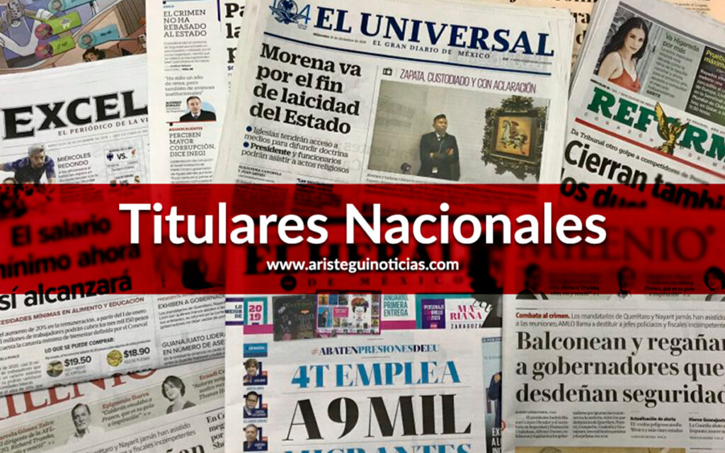 Se dispara la migración de venezolanos a México; Mañana va al pleno la Ley de Ingresos; y más | Titulares nacionales 19/10/2022