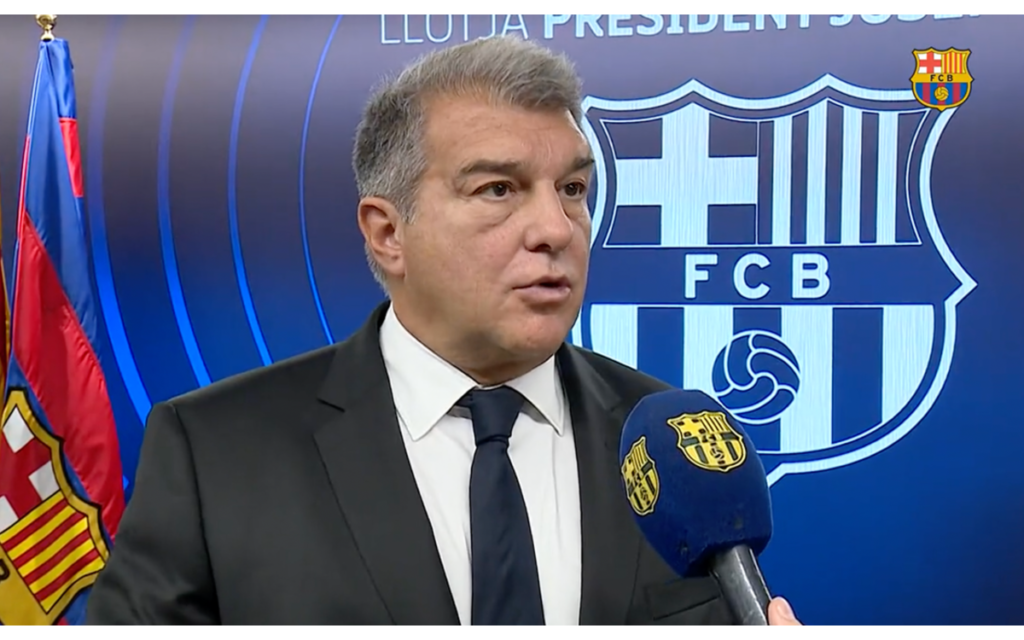 “Lo que ha hecho Piqué es de un barcelonismo incontestable”: Joan Laporta | Video