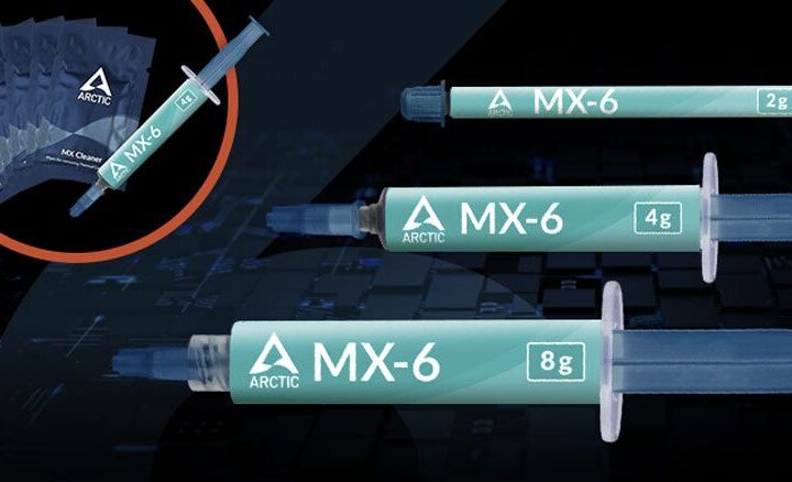 Arctic Launches MX-6 Thermal Paste With 20 Percent Performance Uplift