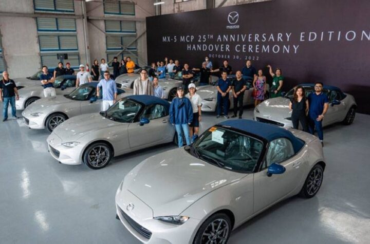 First units of MCP 25th Anniversary Edition MX-5 turned over to owners