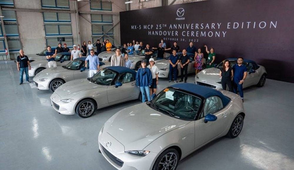 First units of MCP 25th Anniversary Edition MX-5 turned over to owners