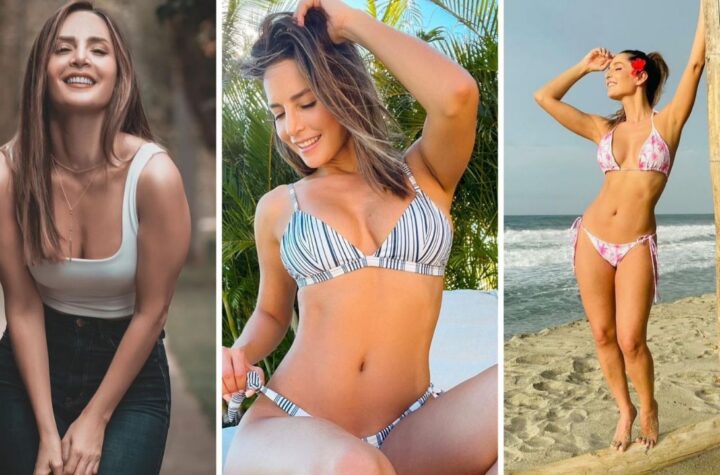 Carmen Villalobos: con 3 FOTOS elevó la temperatura en ajustada blusa escotada