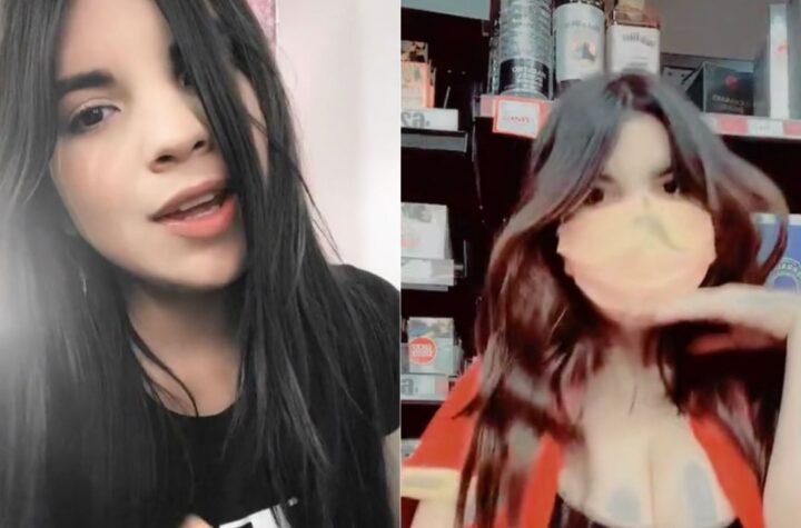 Ella es la cajera del Oxxo que triunfa en TikTok con su belleza gracias a sus VIDEOS