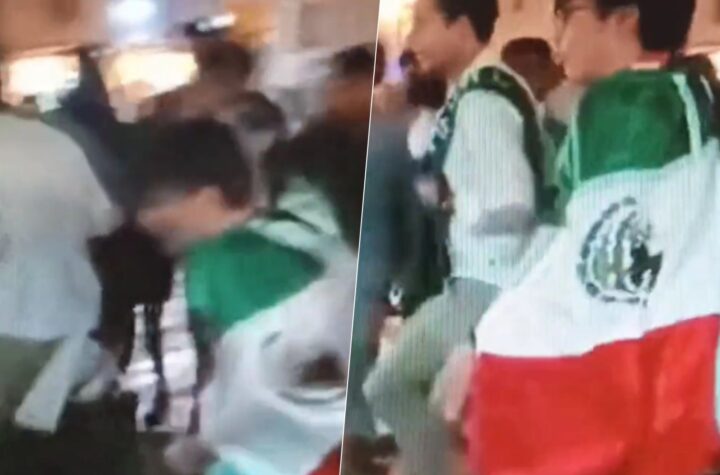 ¡Que empiece la fiesta! Mexicanos bailan ‘Payaso de rodeo’ en calles de Qatar