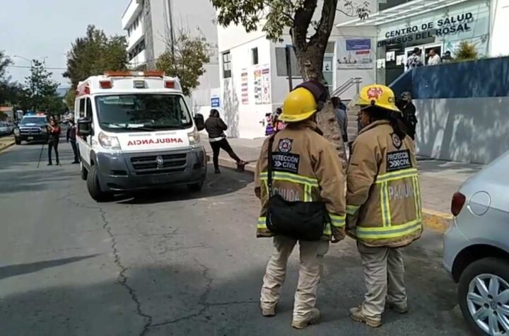 Cae domo de cristal en hospital de Pachuca: 4 heridos