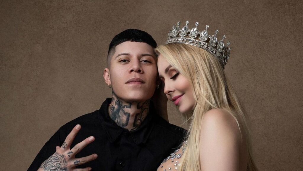 ‘¡Una raya más al tigre!’ Santa Fe Klan y su tatuaje del rostro de su pareja, Maya Nazor