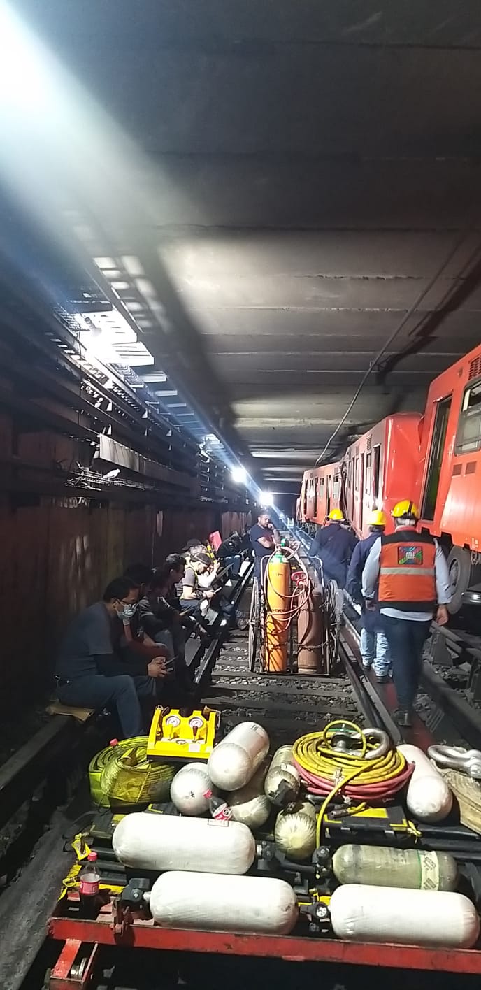 Concluye trabajos periciales en Metro; inician reactivación de L3