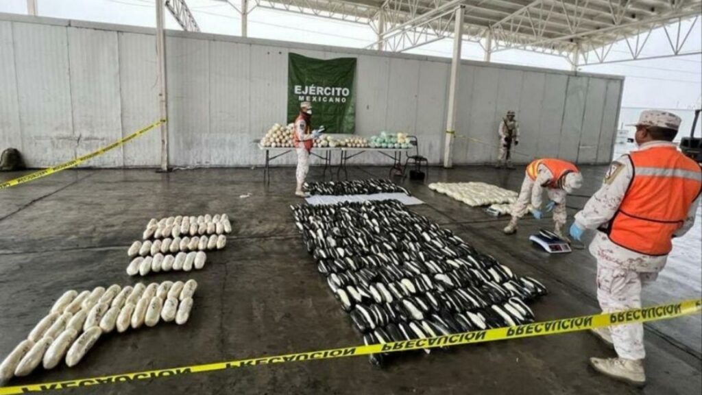 Sonora: decomisan más de 600 kilos de droga y hallaron 700 mil pastillas de fentanilo