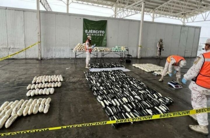 Sonora: decomisan más de 600 kilos de droga y hallaron 700 mil pastillas de fentanilo