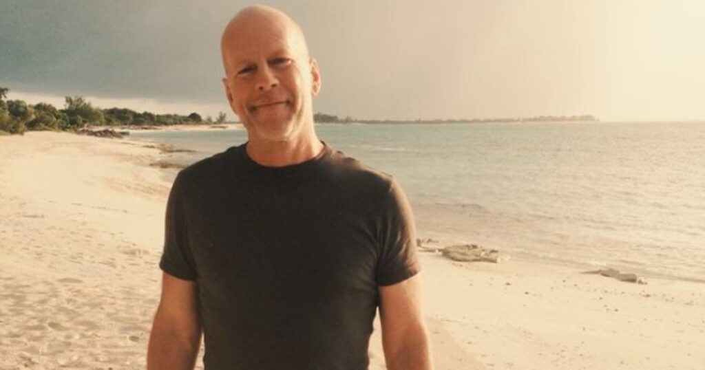 Revelan primeras fotos de Bruce Willis tras diagnóstico de demencia frontotemporal