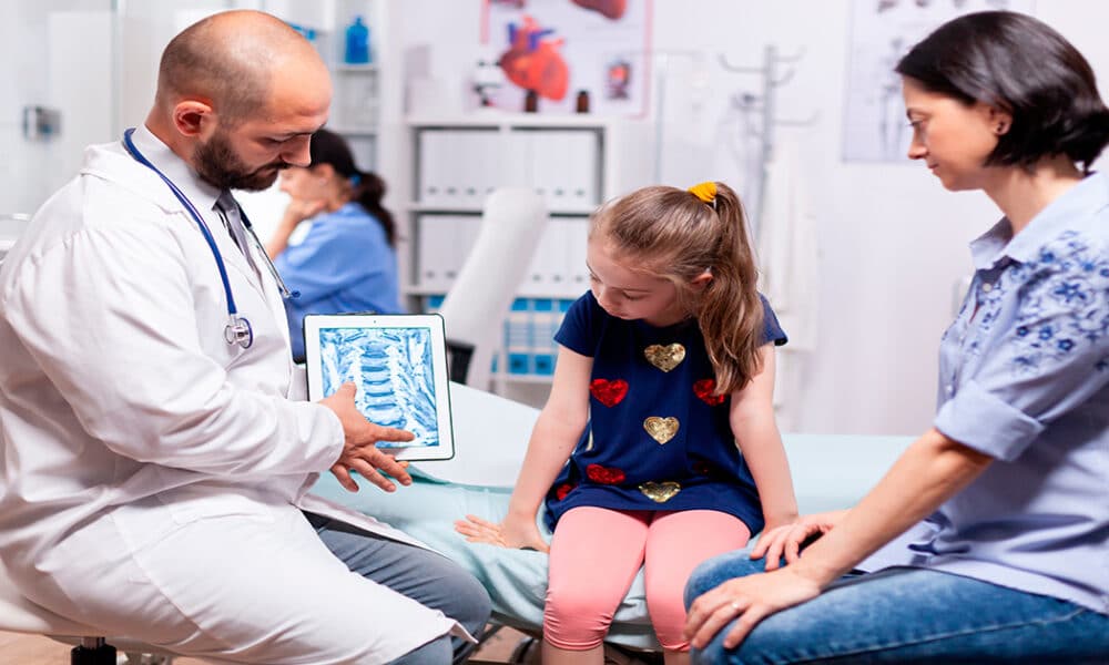 La radiografía simple y la ecografía, las pruebas de imagen más utilizadas en Pediatría