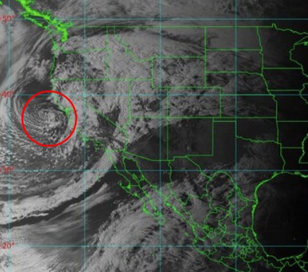 ¿Otra tormenta invernal? Vórtice de núcleo frío podría activarla en las próximas horas