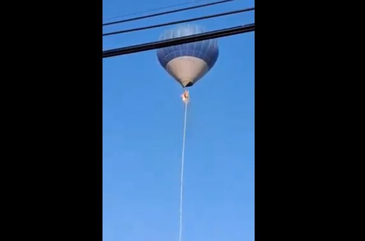 Globo aerostático se quema en Teotihuacan. Esto sabemos del caso