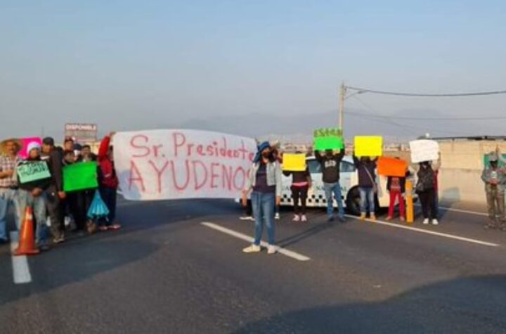 Bloqueo en la México-Pachuca hacia CDMX; afectación vial