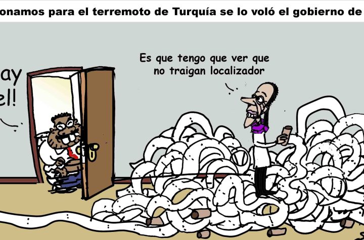 Lo que donamos para el terremoto de Turquía se lo voló el gobierno de la CDMX