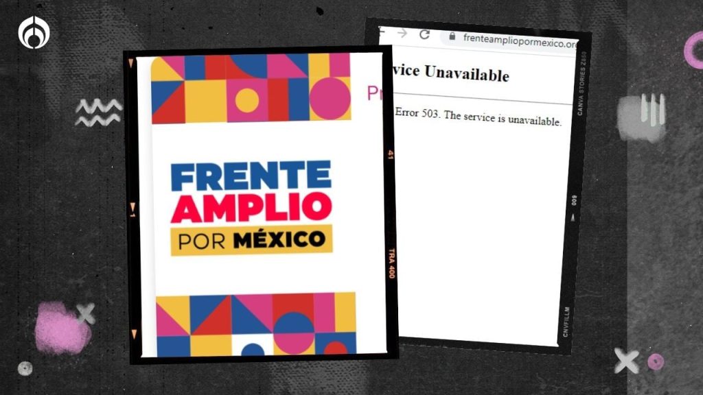 Con el pie izquierdo: Frente abre plataforma para recabar firmas… y se le cae