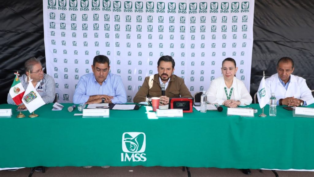 El IMSS y el gobierno de Puebla instalan mesas de transición para implementación y operación de IMSS Bienestar