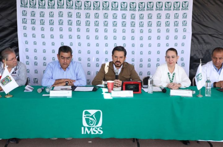 El IMSS y el gobierno de Puebla instalan mesas de transición para implementación y operación de IMSS Bienestar