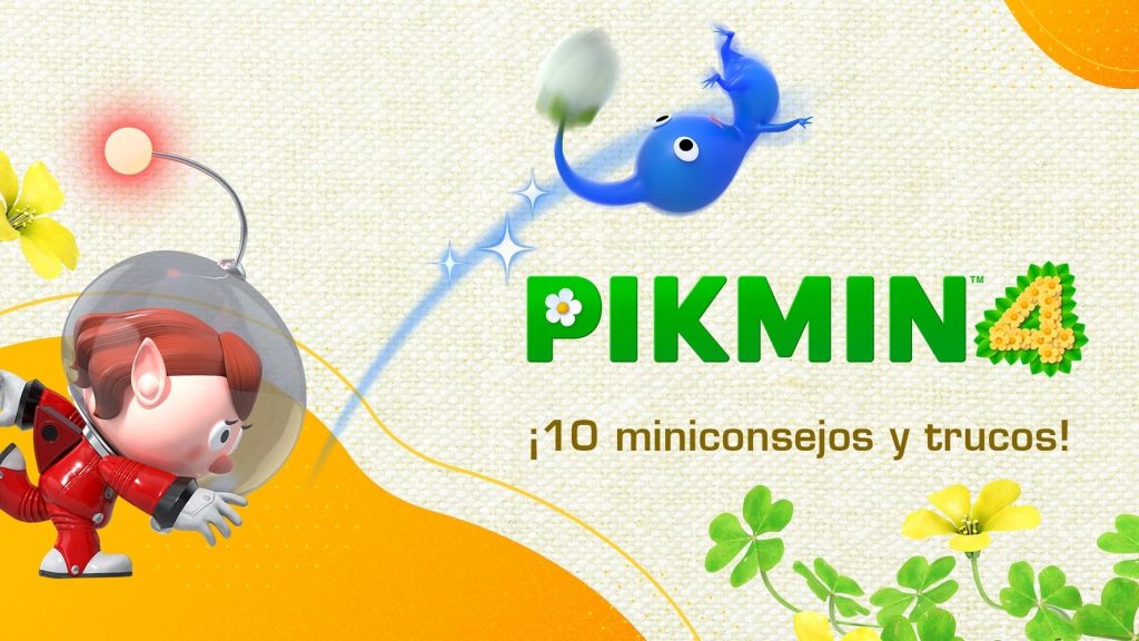 10 consejos y trucos que nos da Nintendo para Pikmin 4