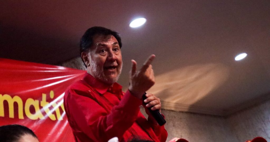 El dinero no definirá quién gana el proceso interno en Morena: Fernández Noroña