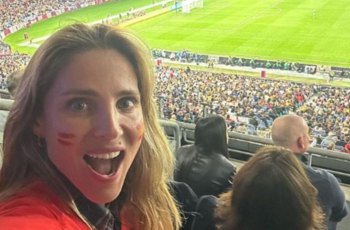 Elsa Pataky comparte su euforia al ver en directo el gol que convierte en campeona del mundo a España