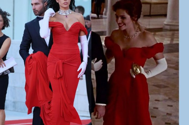 Georgina Rodríguez deslumbra en Venecia: Un homenaje secreto a ‘Pretty Woman’ en la alfombra roja