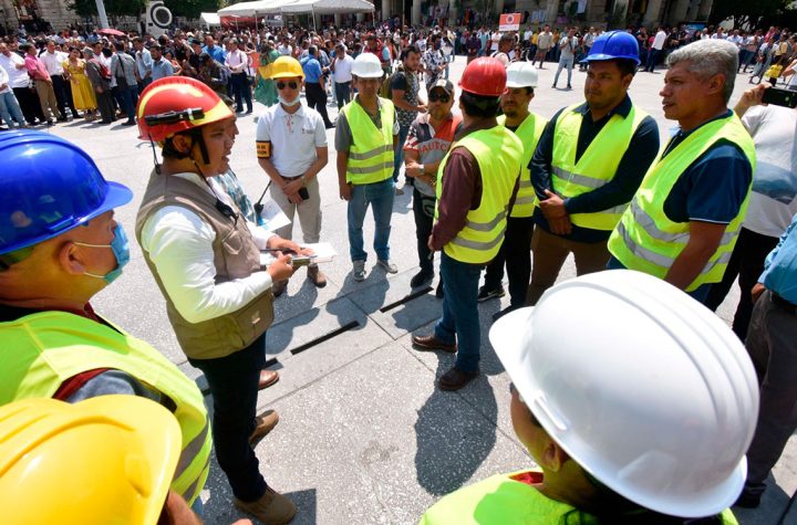 Habrá simulacro el 19 de septiembre; incluye escenario de huracanes