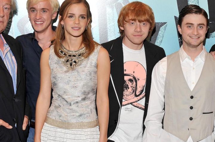 Emma Watson, Daniel Radcliffe y Rupert Grint se despiden de Michael Gambon, el inolvidable Dumbledore