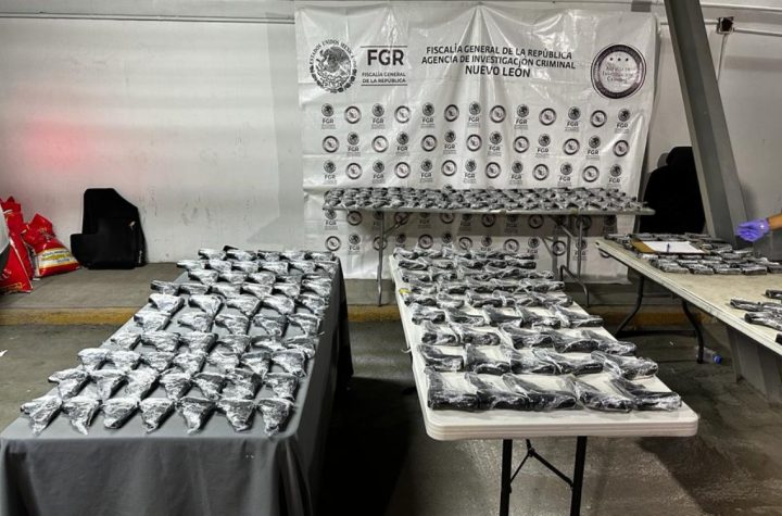 Cae hombre con 213 pistolas en Nuevo León | Video