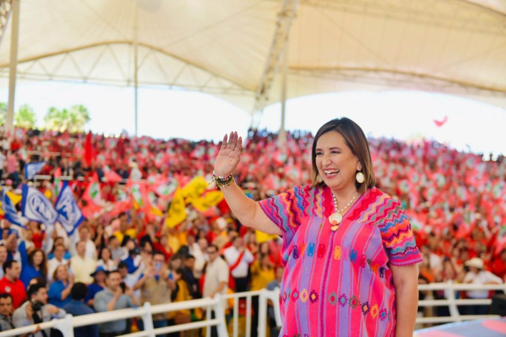 ‘¡Vivan las madres buscadoras’!: Así dio el Grito de Independencia Xóchitl Gálvez