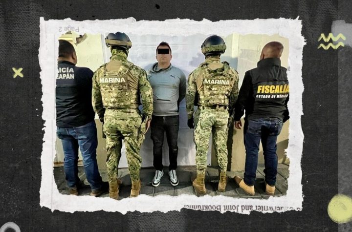 Cae ‘El Bebé, líder de ‘Los Julios’, grupo dedicado al narcotráfico y extorsión en Edomex