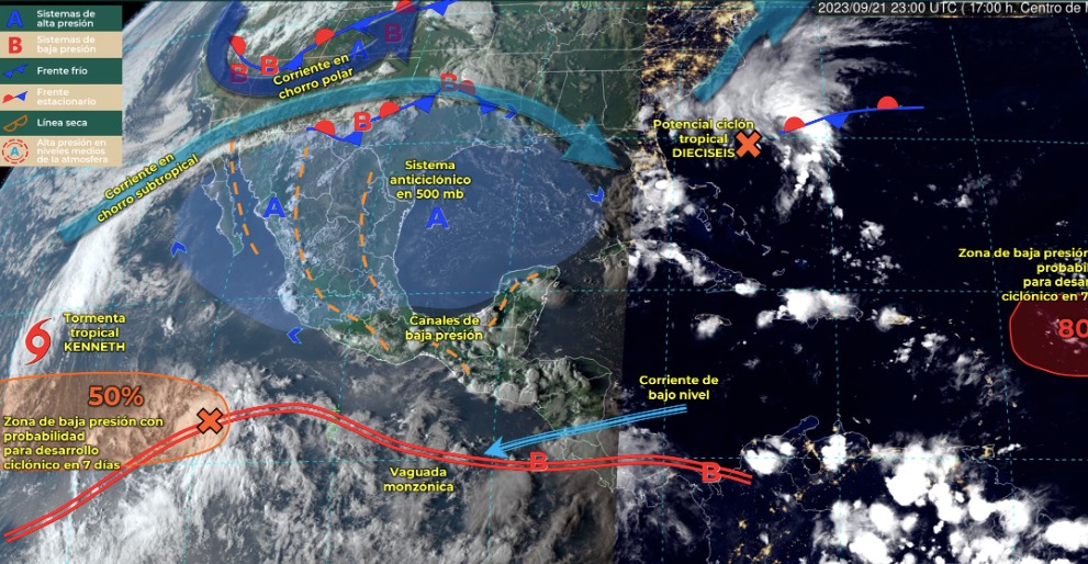 Clima cálido y seco dominará la llegada del otoño a México ¡Checa el pronóstico!