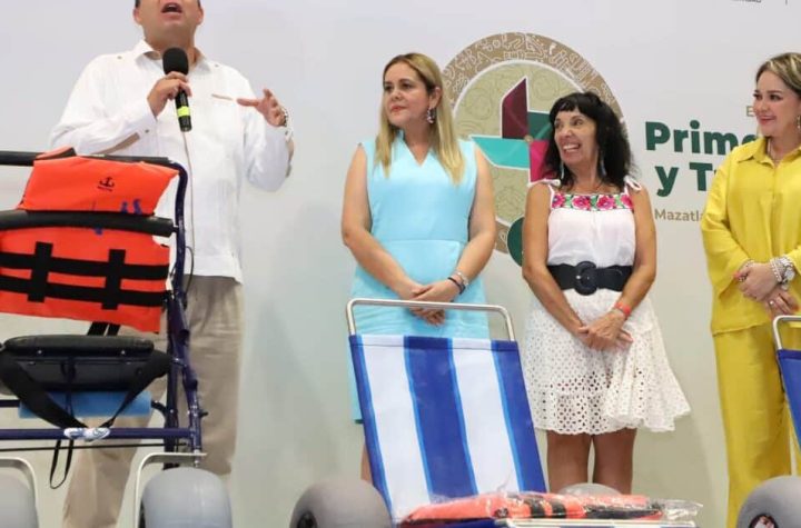 ¡Será una realidad! Mazatlán contará con una playa inclusiva para personas con discapacidad