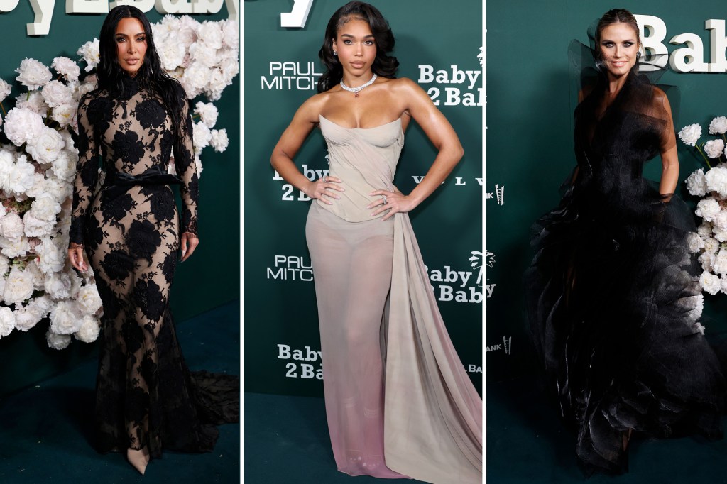 Baby2Baby Gala: Kim Kardashian, Heidi Klum, Lori Harvey, and more