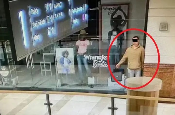 ¡Insólito! Hombre se hace pasar por un maniquí para asaltar una joyería en Polonia